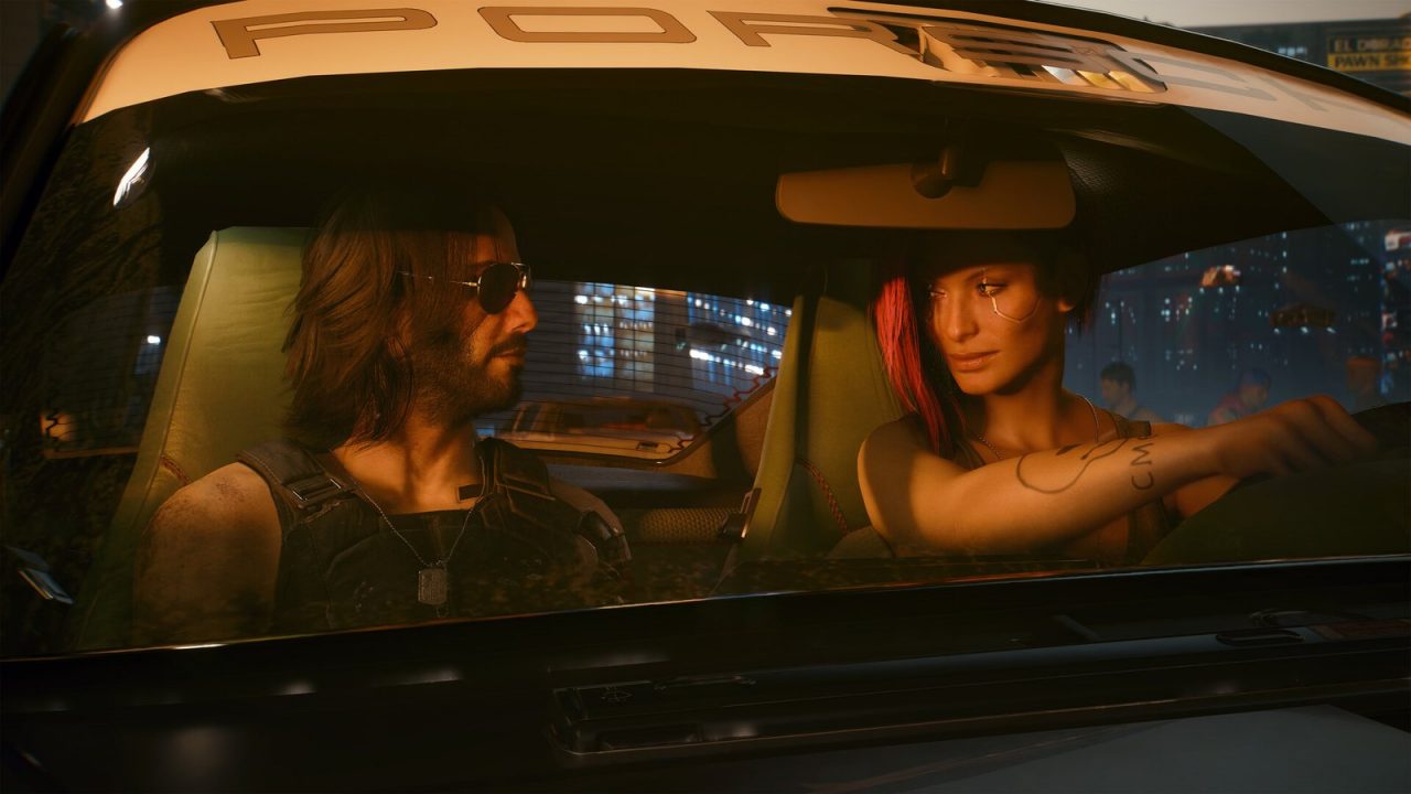In-game screenshot from Cyberpunk 2077