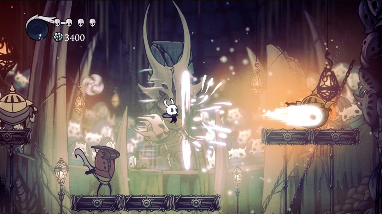 In-game screenshot from Hollow Knight